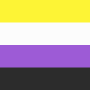 Nonbinary – a gender or umbrella term which refers to genders that fall outside of the gender binary, and aren't strictly, solely, or completely "man" or "woman".