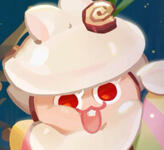 moon rabbit cookie