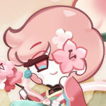 peach blossom cookie