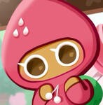 strawberry cookie