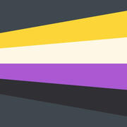 Nonbinary + – gender where one is entirely non-binary, plus other genders. One is not partially nonbinary or fluctuating/fluid in gender, but is 100%, completely nonbinary, with other genders added on.